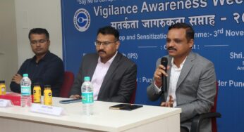 भ्रष्टाचारमुक्त समाज निर्मितीसाठी, “दक्षता जनजागृती सप्ताह 2023 निमित्त कार्यशाळेचे आयोजन- उप. पोलीस महानिरीक्षक, CBI पुणे आणि पोलीस अधीक्षक, ACB, पुणे यांनी केले डाक कर्मचाऱ्यांना मार्गदर्शन”