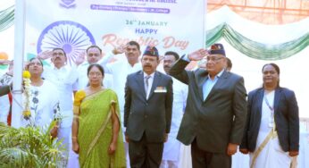 नवी सांगवी च्या ‘द न्यू मिलेनियम इंग्लिश मीडियम स्कूल’ मध्ये प्रजासत्ताक दिन साजरा