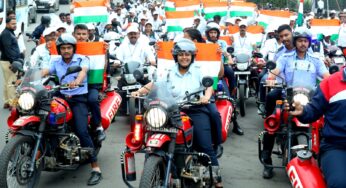 हर घर तिरंगा, हर घर स्वच्छता अभियानांतर्गत पिंपरी चिंचवड महापालिकेकडून भव्य बाईक रॅलीचे आयोजन,स्वच्छतेची शपथ,झाडे लावण्याचाही सामुहिक संकल्प…