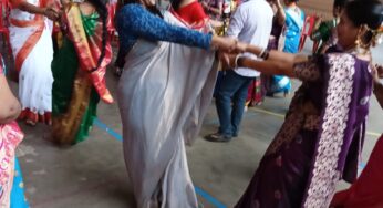 यमुनानगर येथे ज्येष्ठ सामाजिक कार्यकर्त्या श्रीमती सरोज कदम आयोजित मंगळागौर कार्यक्रमात महिलांनी केली धमाल